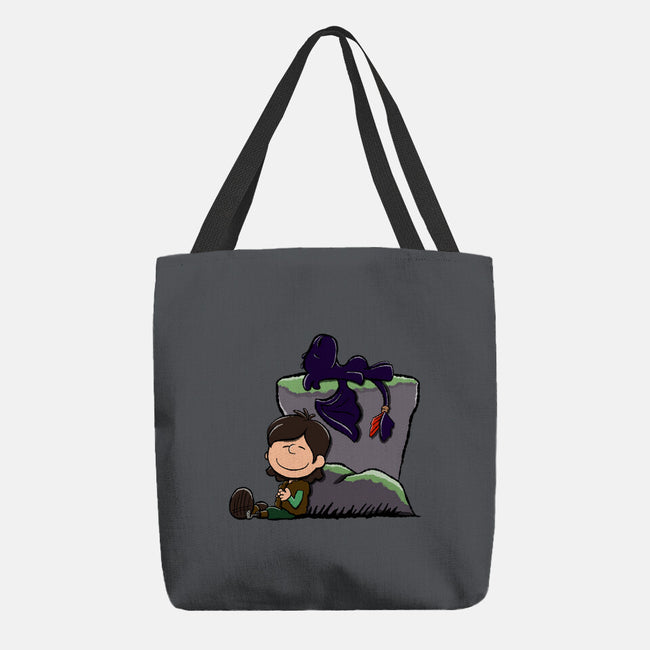 Dragons Good Grief-None-Basic Tote-Bag-DrawnByBryan