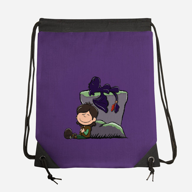 Dragons Good Grief-None-Drawstring-Bag-DrawnByBryan