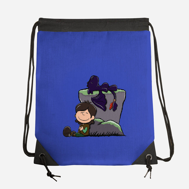 Dragons Good Grief-None-Drawstring-Bag-DrawnByBryan