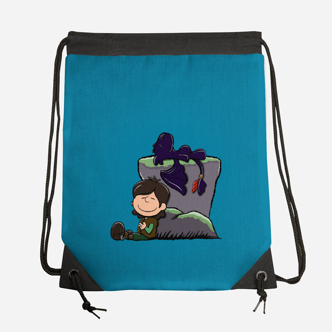 Dragons Good Grief-None-Drawstring-Bag-DrawnByBryan
