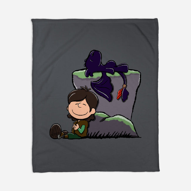 Dragons Good Grief-None-Fleece-Blanket-DrawnByBryan