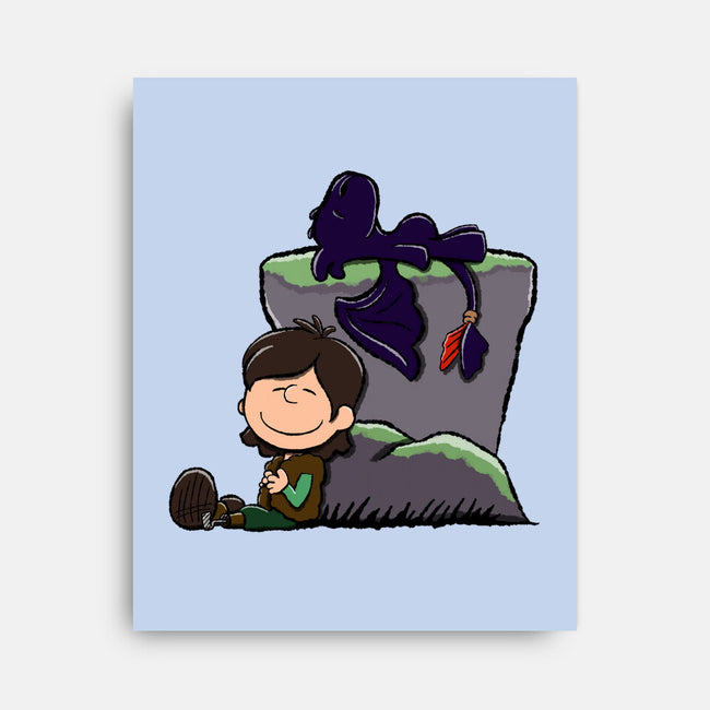 Dragons Good Grief-None-Stretched-Canvas-DrawnByBryan