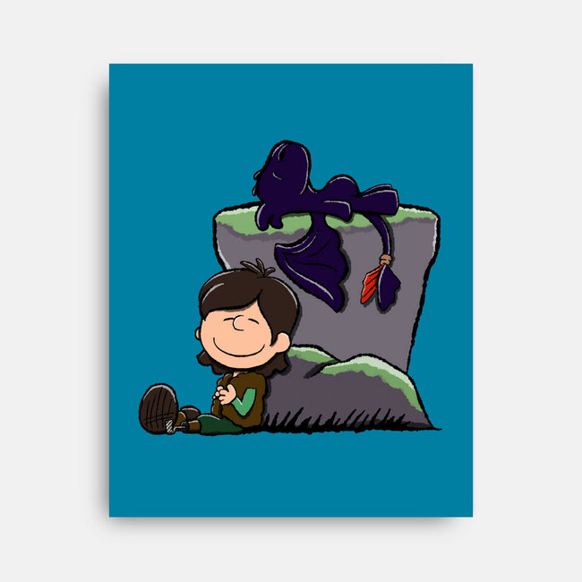 Dragons Good Grief-None-Stretched-Canvas-DrawnByBryan