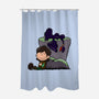Dragons Good Grief-None-Polyester-Shower Curtain-DrawnByBryan