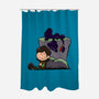 Dragons Good Grief-None-Polyester-Shower Curtain-DrawnByBryan