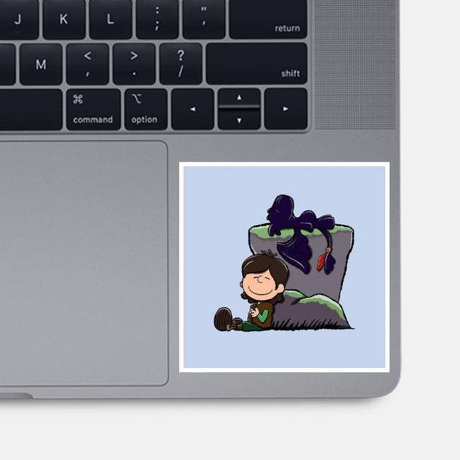 Dragons Good Grief-None-Glossy-Sticker-DrawnByBryan