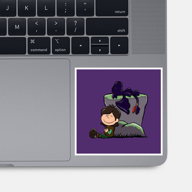 Dragons Good Grief-None-Glossy-Sticker-DrawnByBryan
