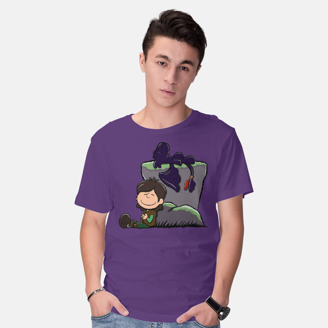 Dragons Good Grief-Mens-Basic-Tee-DrawnByBryan