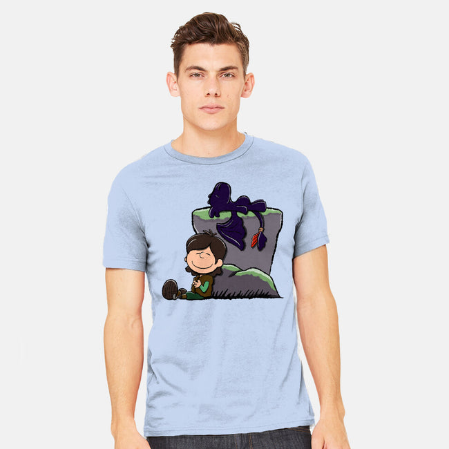 Dragons Good Grief-Mens-Heavyweight-Tee-DrawnByBryan