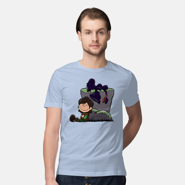 Dragons Good Grief-Mens-Premium-Tee-DrawnByBryan