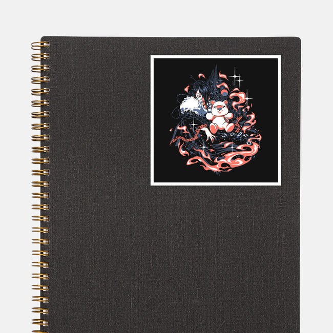 Fire And Enchantment-None-Glossy-Sticker-Estudio Horta