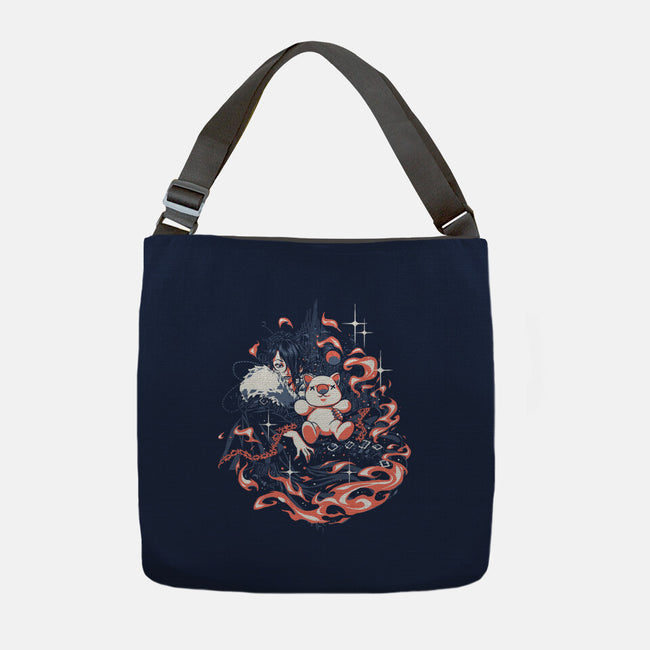 Fire And Enchantment-None-Adjustable Tote-Bag-Estudio Horta