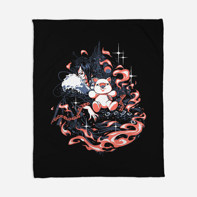 Fire And Enchantment-None-Fleece-Blanket-Estudio Horta