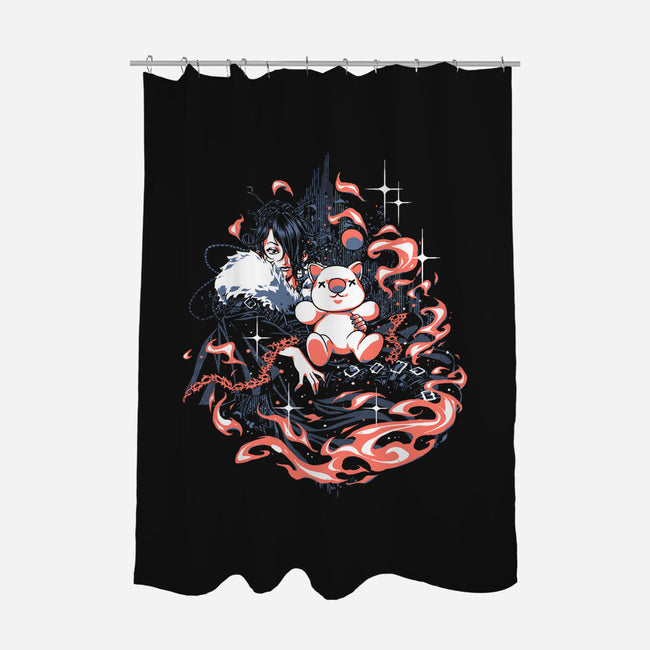 Fire And Enchantment-None-Polyester-Shower Curtain-Estudio Horta