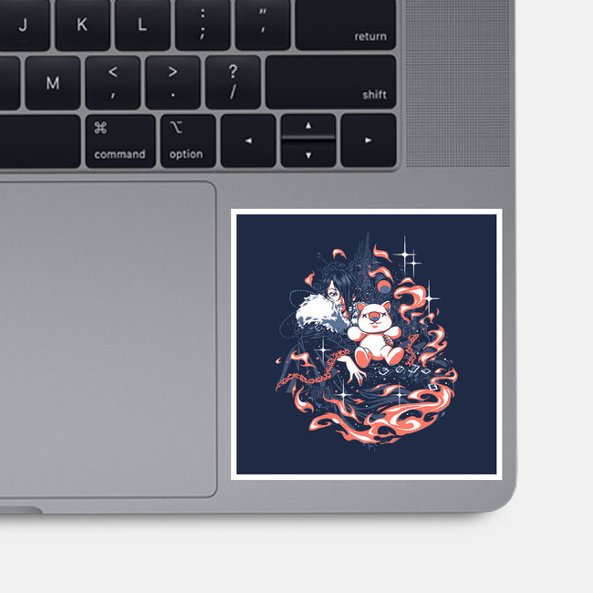 Fire And Enchantment-None-Glossy-Sticker-Estudio Horta