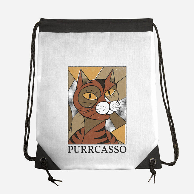 Purrcasso-None-Drawstring-Bag-Thiago Correa