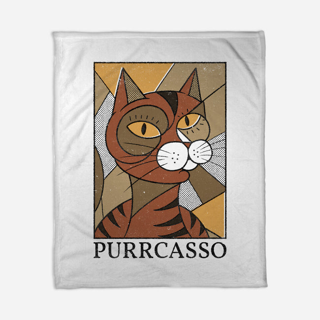 Purrcasso-None-Fleece-Blanket-Thiago Correa