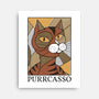 Purrcasso-None-Stretched-Canvas-Thiago Correa