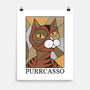 Purrcasso-None-Matte-Poster-Thiago Correa