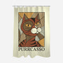 Purrcasso-None-Polyester-Shower Curtain-Thiago Correa