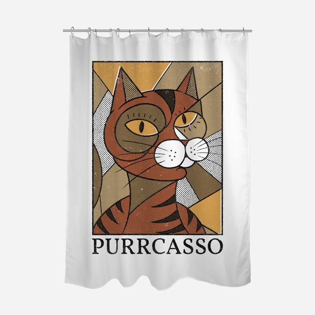Purrcasso-None-Polyester-Shower Curtain-Thiago Correa