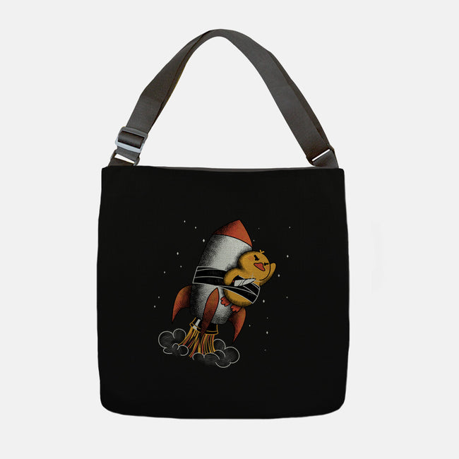 High Speed Violence Funny Duck-None-Adjustable Tote-Bag-tobefonseca