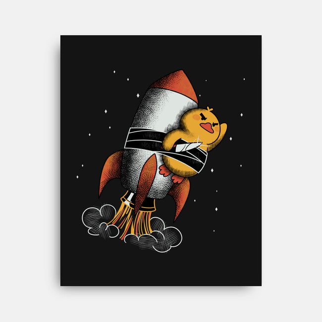 High Speed Violence Funny Duck-None-Stretched-Canvas-tobefonseca