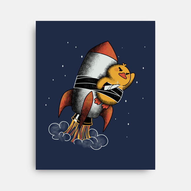 High Speed Violence Funny Duck-None-Stretched-Canvas-tobefonseca