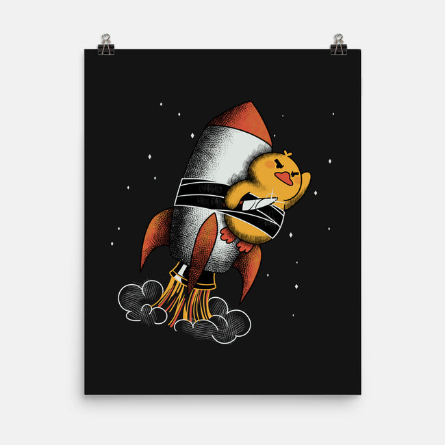 High Speed Violence Funny Duck-None-Matte-Poster-tobefonseca