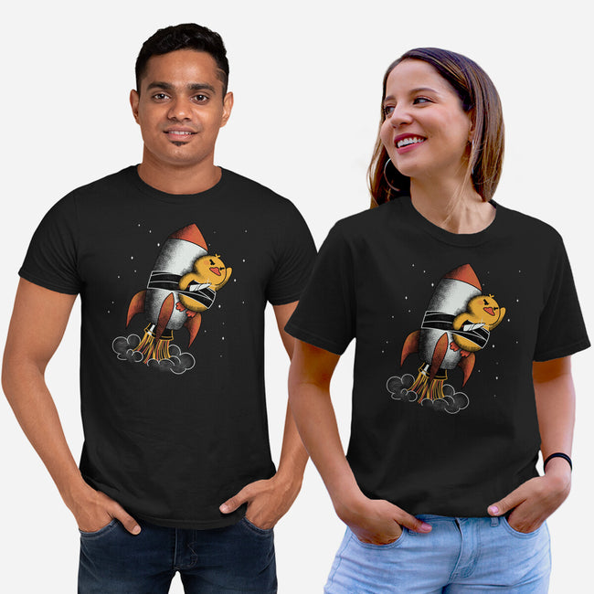 High Speed Violence Funny Duck-Unisex-Basic-Tee-tobefonseca