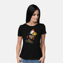 High Speed Violence Funny Duck-Womens-Basic-Tee-tobefonseca