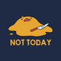 Melting Duck Not Today-Womens-Racerback-Tank-tobefonseca