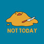 Melting Duck Not Today-None-Glossy-Sticker-tobefonseca