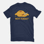 Melting Duck Not Today-Unisex-Basic-Tee-tobefonseca