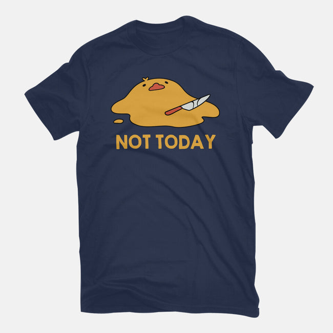 Melting Duck Not Today-Mens-Heavyweight-Tee-tobefonseca