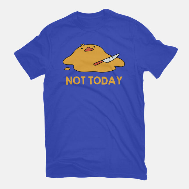 Melting Duck Not Today-Mens-Basic-Tee-tobefonseca