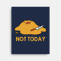 Melting Duck Not Today-None-Stretched-Canvas-tobefonseca