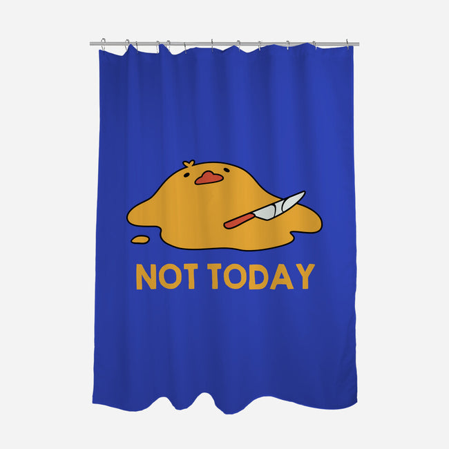 Melting Duck Not Today-None-Polyester-Shower Curtain-tobefonseca