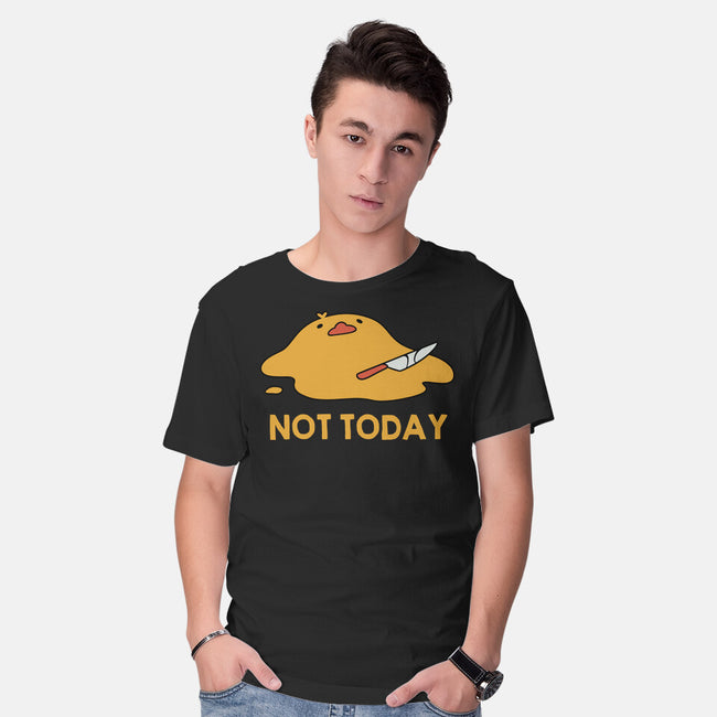 Melting Duck Not Today-Mens-Basic-Tee-tobefonseca