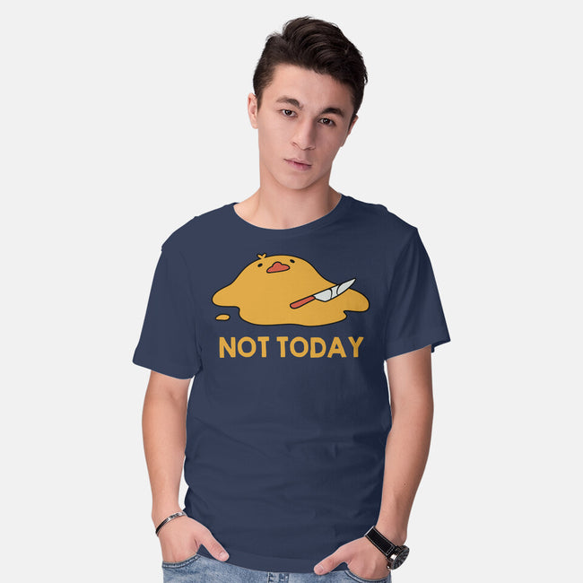 Melting Duck Not Today-Mens-Basic-Tee-tobefonseca