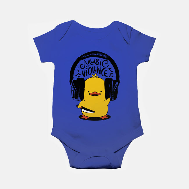 Music And Violence-Baby-Basic-Onesie-tobefonseca