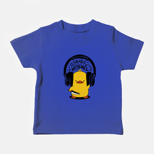Music And Violence-Baby-Basic-Tee-tobefonseca