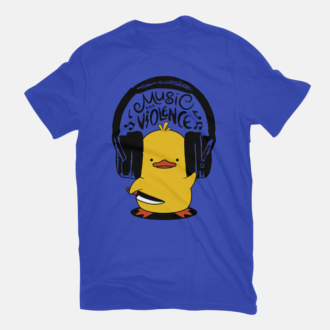 Music And Violence-Mens-Basic-Tee-tobefonseca