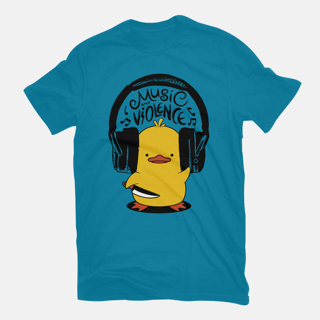 Music And Violence-Mens-Basic-Tee-tobefonseca