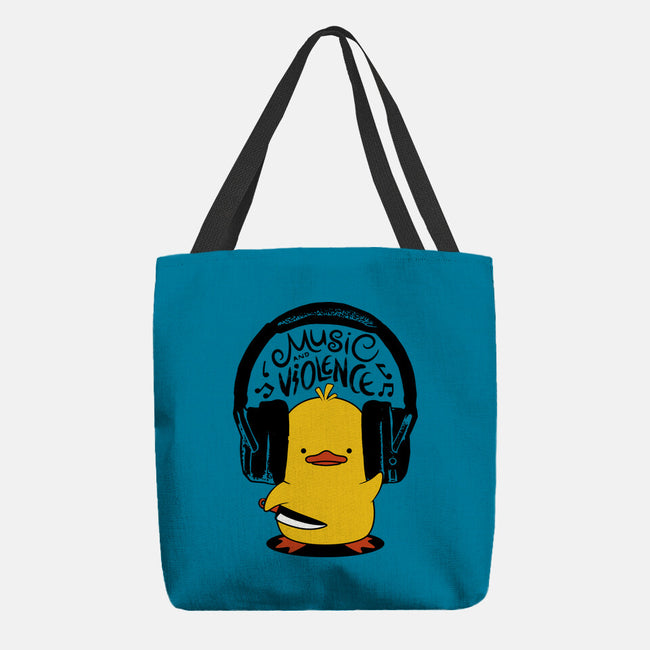 Music And Violence-None-Basic Tote-Bag-tobefonseca