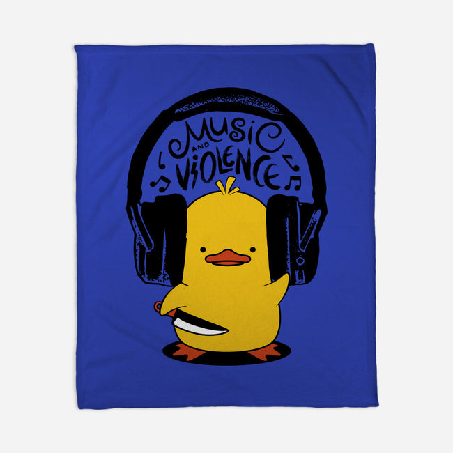 Music And Violence-None-Fleece-Blanket-tobefonseca