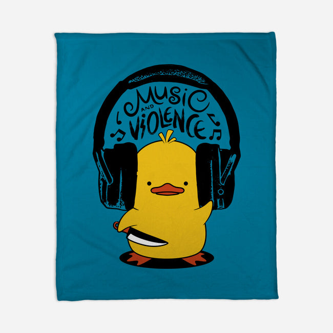 Music And Violence-None-Fleece-Blanket-tobefonseca