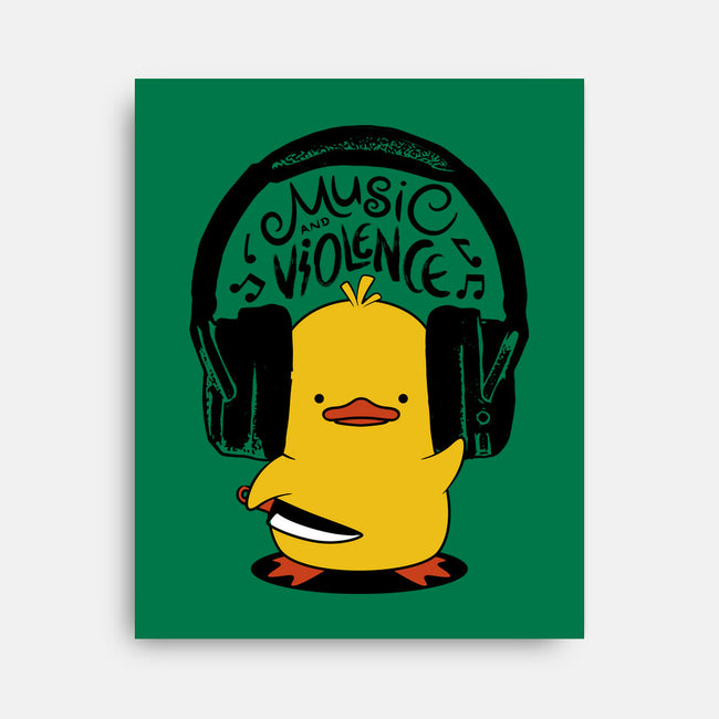 Music And Violence-None-Stretched-Canvas-tobefonseca