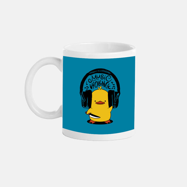 Music And Violence-None-Mug-Drinkware-tobefonseca