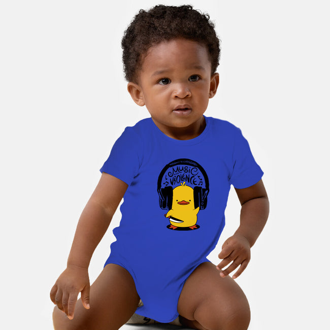 Music And Violence-Baby-Basic-Onesie-tobefonseca